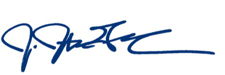 CEO signature
